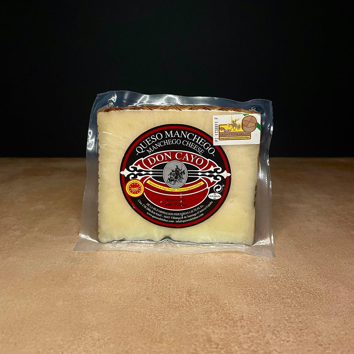 Don Cayo Manchego semicurado, 250g wedge