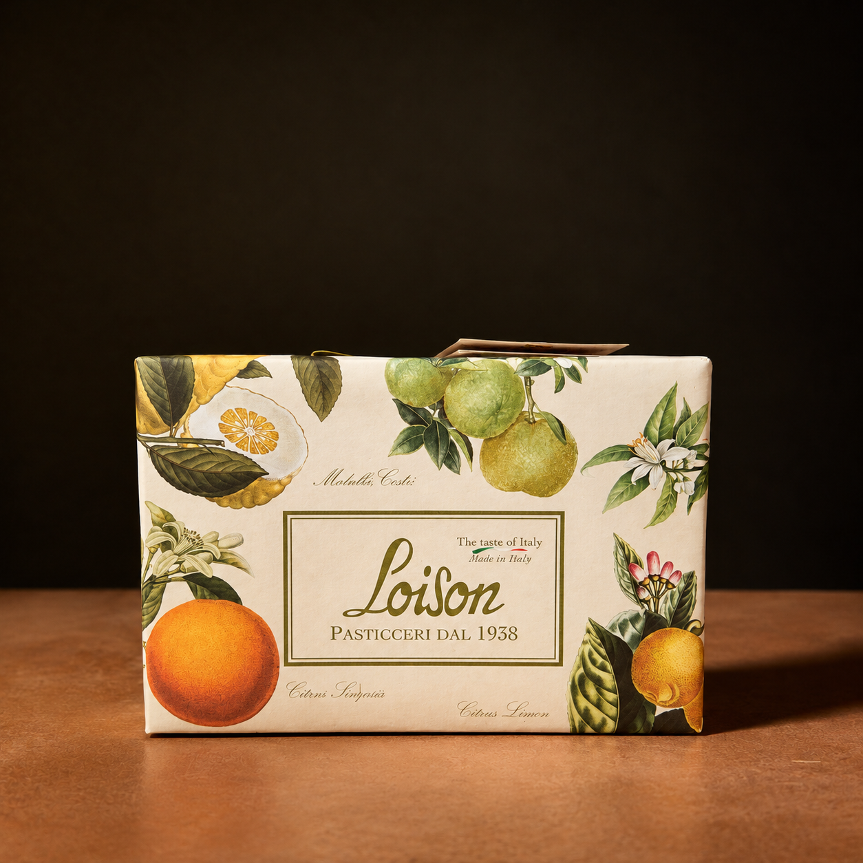 Loison Agrumato panettone with 5 citrus fruits