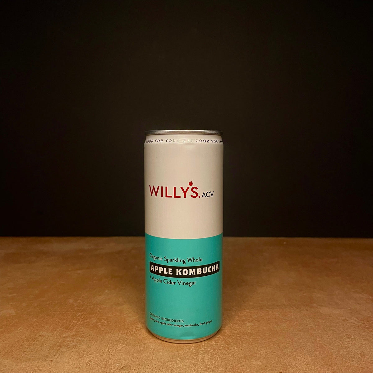 Willy's apple cider kombucha, 250ml bottle