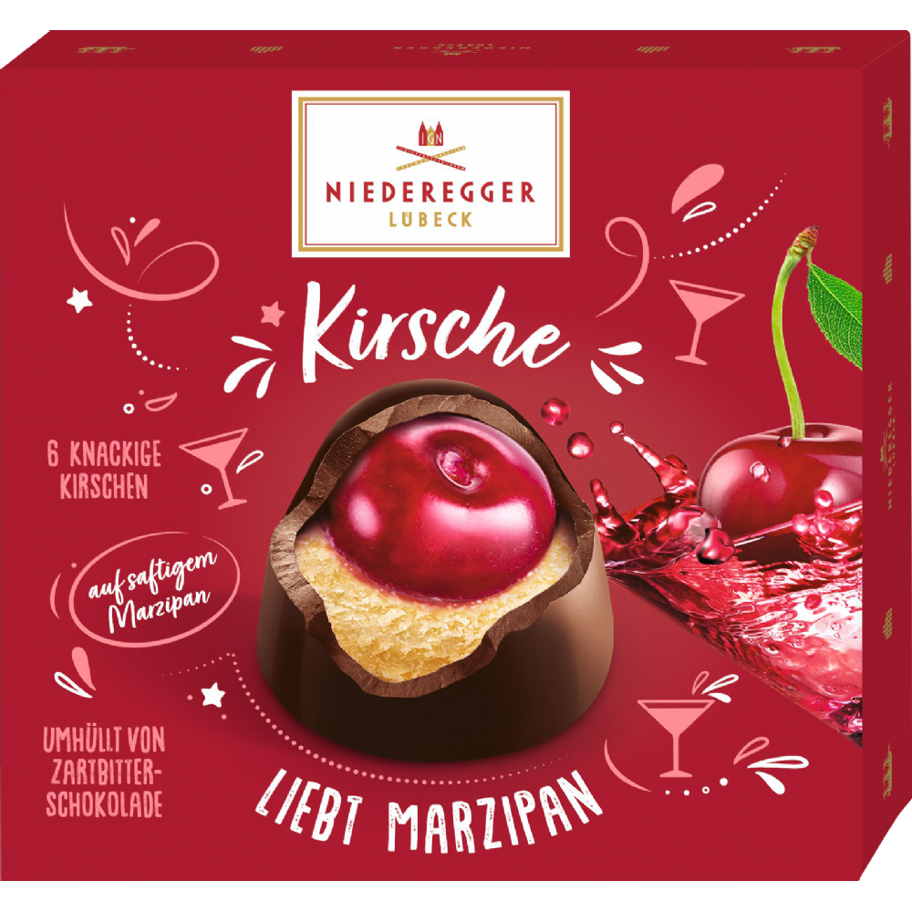 Marzipan Cherry Chocolates 108g Olives&Oils(O&O)