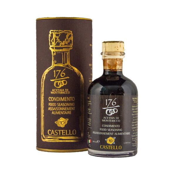 Castello Aged Balsamic of Reggio Emilia 100ml Boxed 10 years Aged. Olives&Oils(O&O)