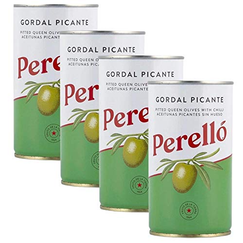 4X350g Perello Gordal Olives.(150g Net) Olives&Oils(O&O)