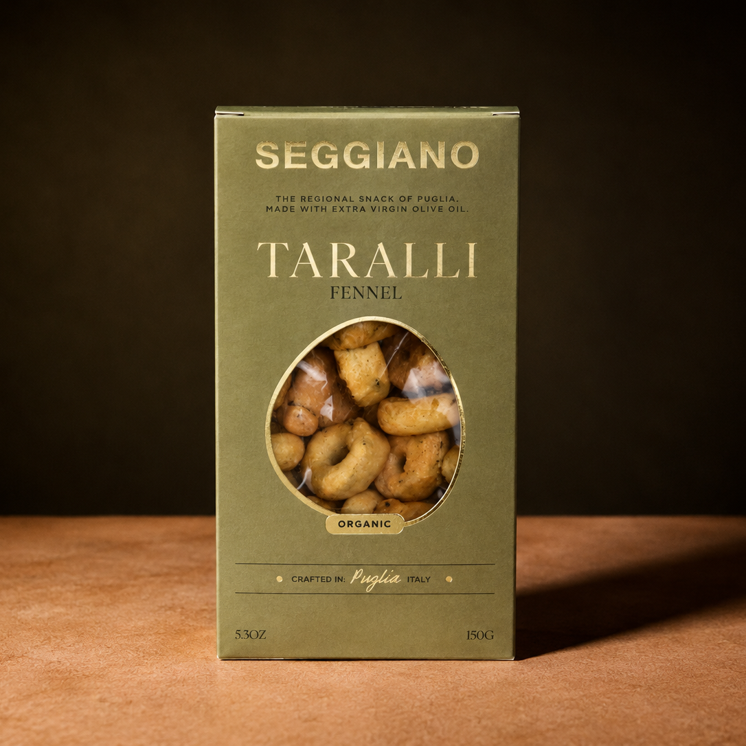 Seggiano Fennel Taralli 150g Olives&Oils