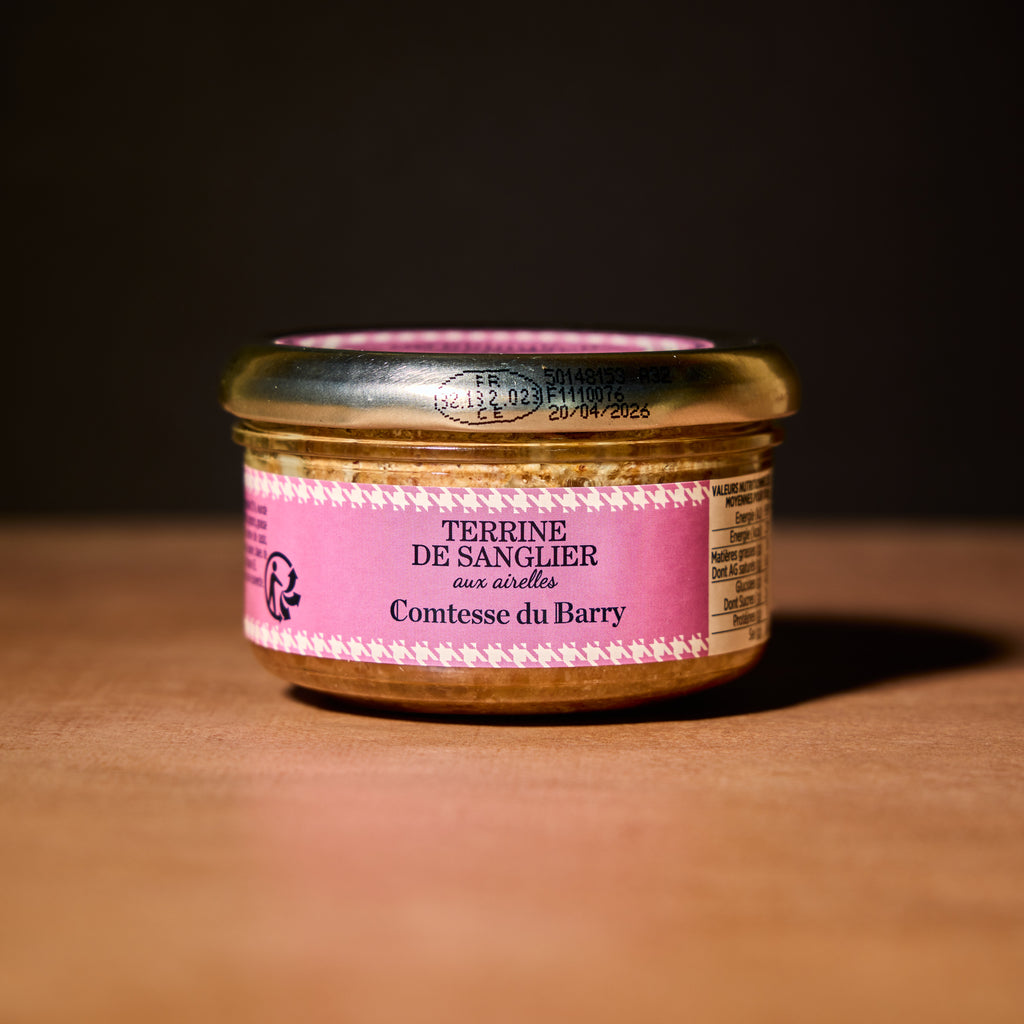 Comtesse Du Barry Wild Boar Terrine with Cranberry 140g Olives&Oils(O&O)