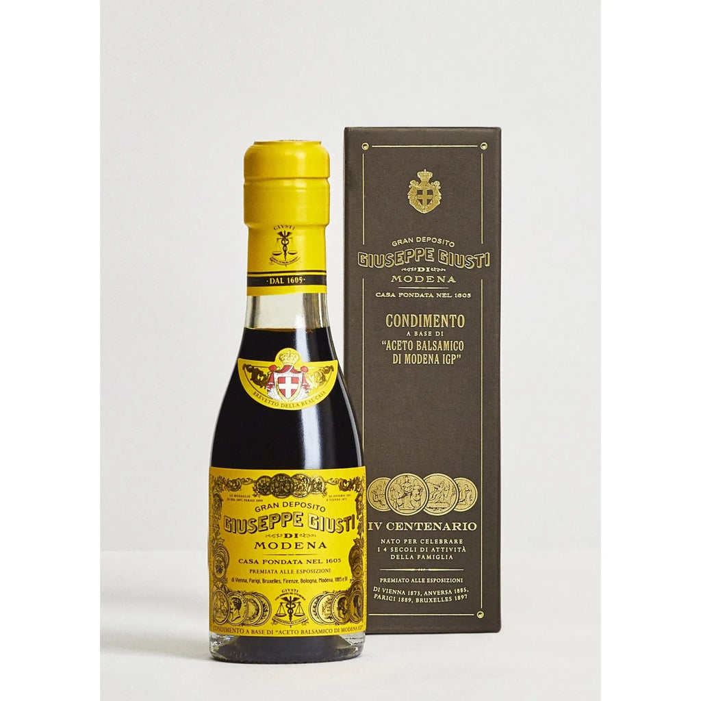 Giuseppe Giusti 4 Gold Medal Balsamic Vinegar Of Modena I.G.P 100ml Olives&Oils(O&O)