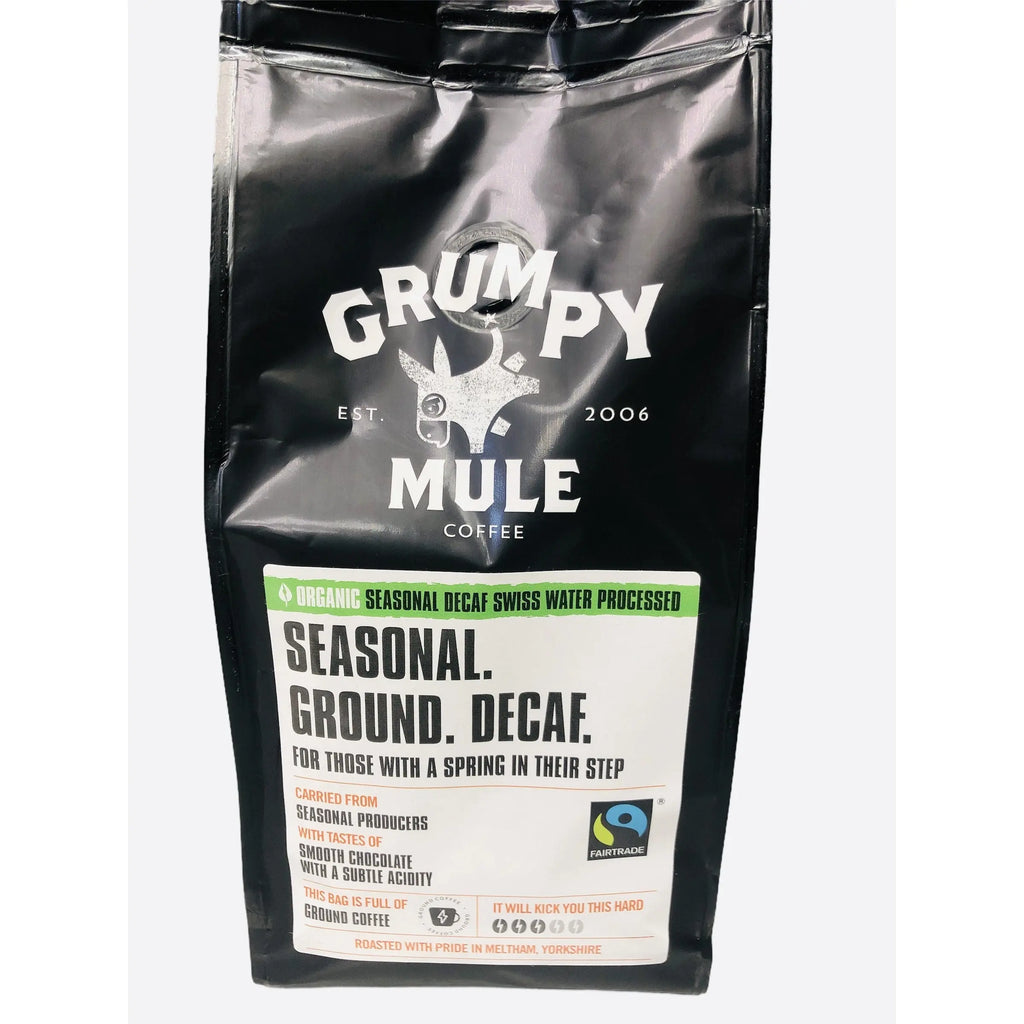 Grumpy Mule Coffee - Seasonal Decaffeinated - Ground 227g Olives&Oils(O&O)