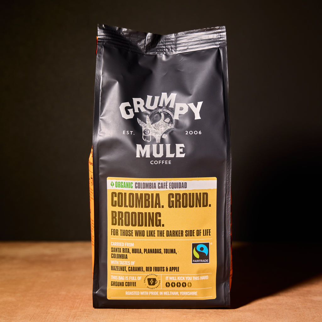 Grumpy Mule Coffee - Columbian - Ground 227g Olives&Oils(O&O)