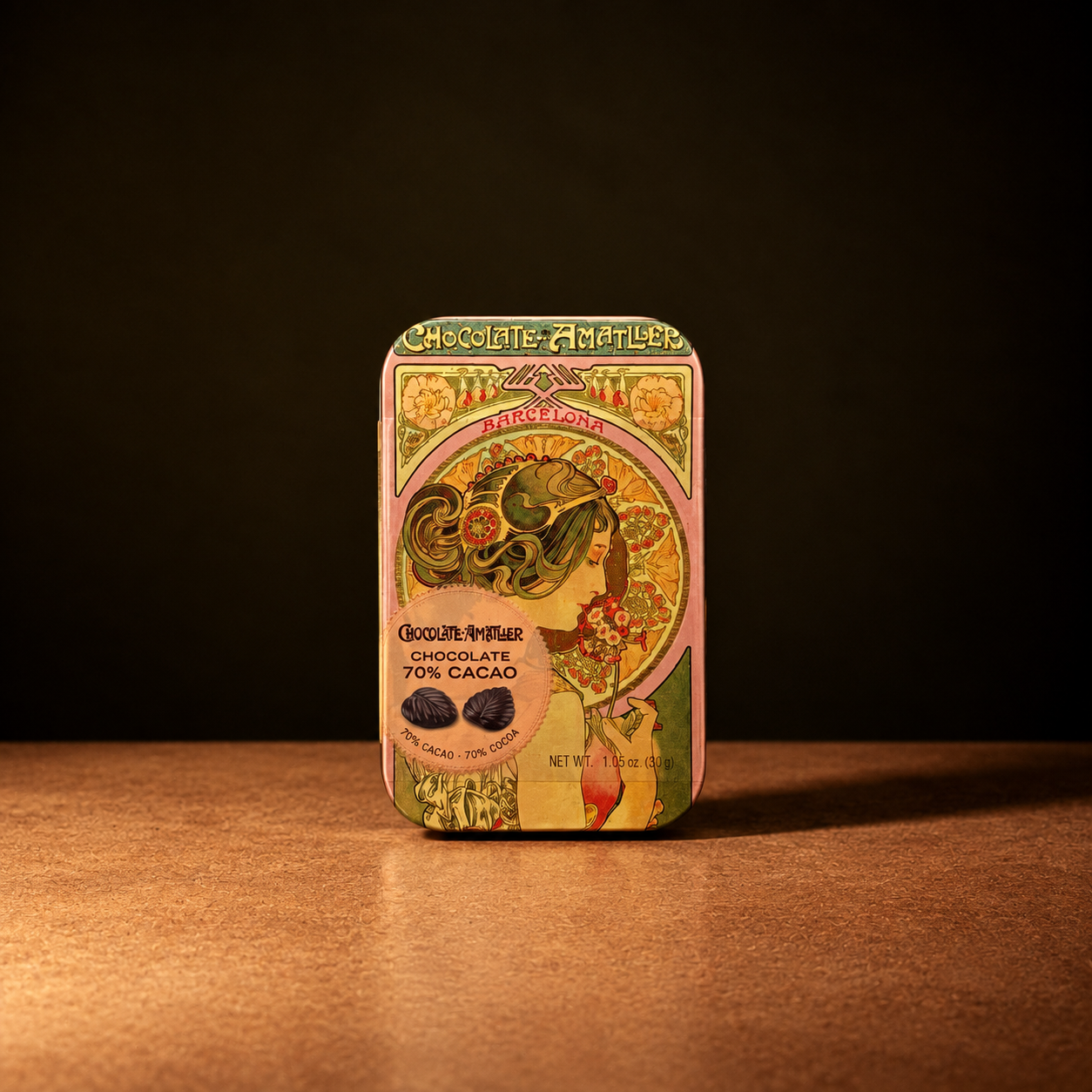 Amatller Dark Chocolate Leaves 30g Olives&Oils