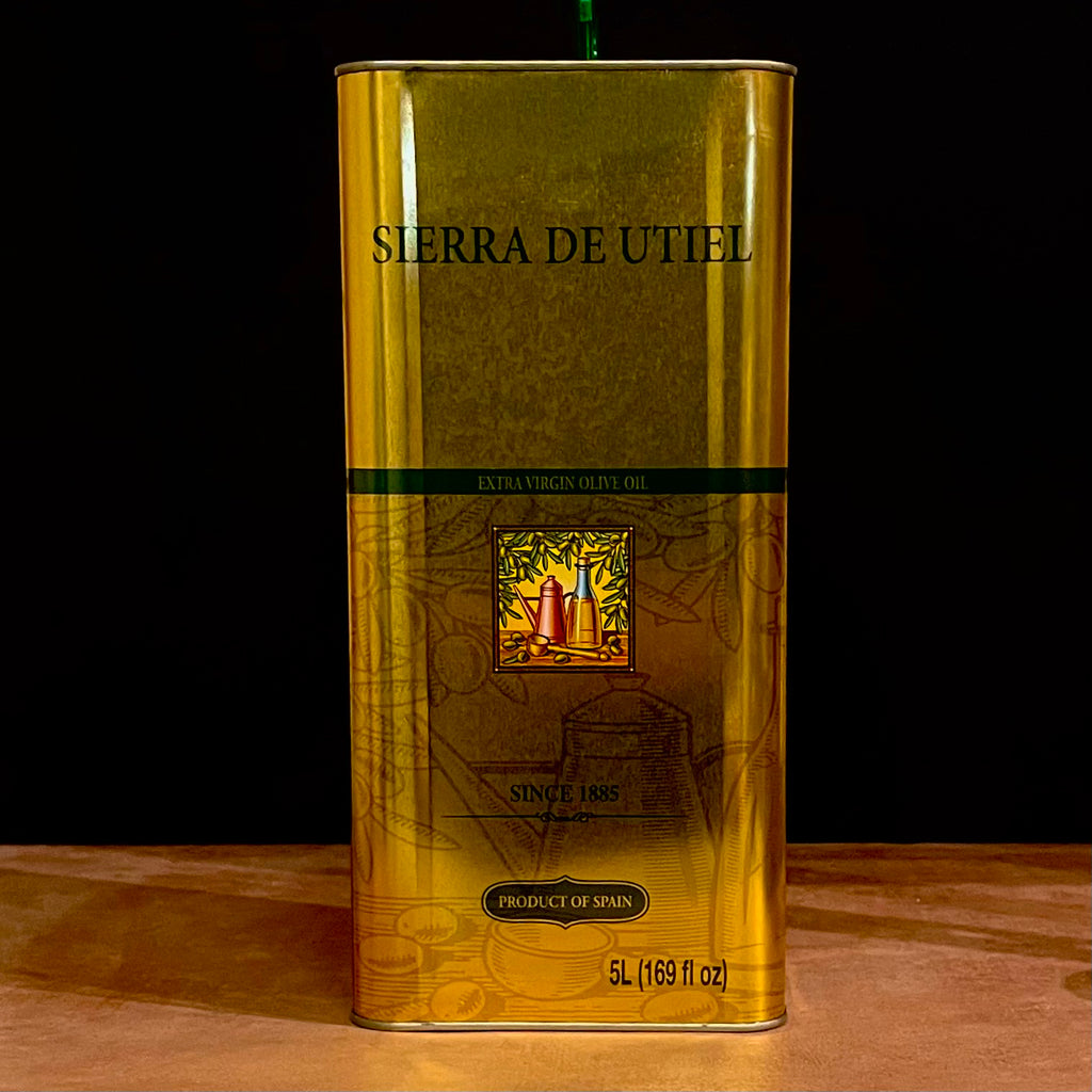 SIERRA DE UTIEL 5Litre Tin. Olives&Oils(O&O)