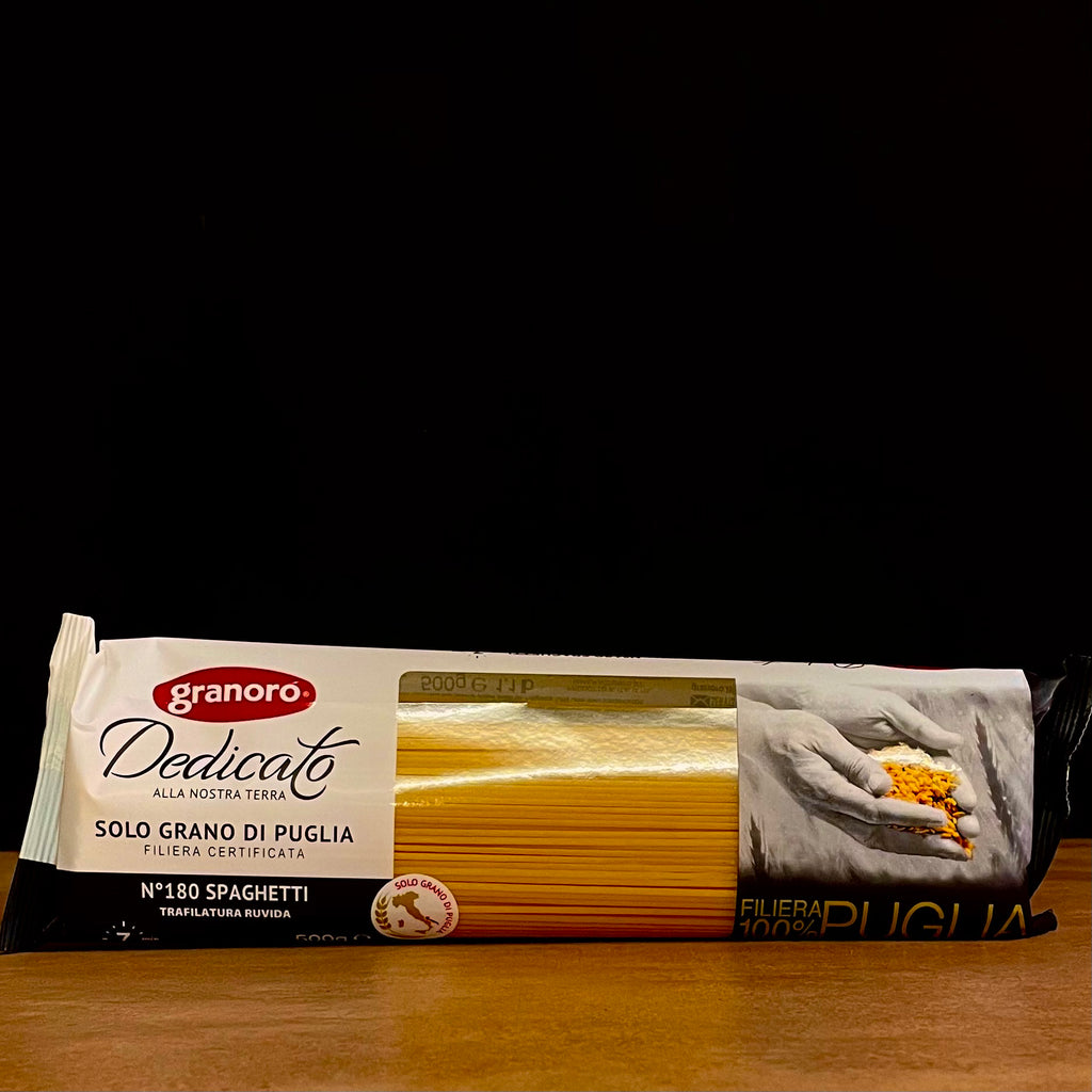 Granoro'.Dedicato' Bronze Cut Spaghetti.500g. Olives&Oils(O&O)