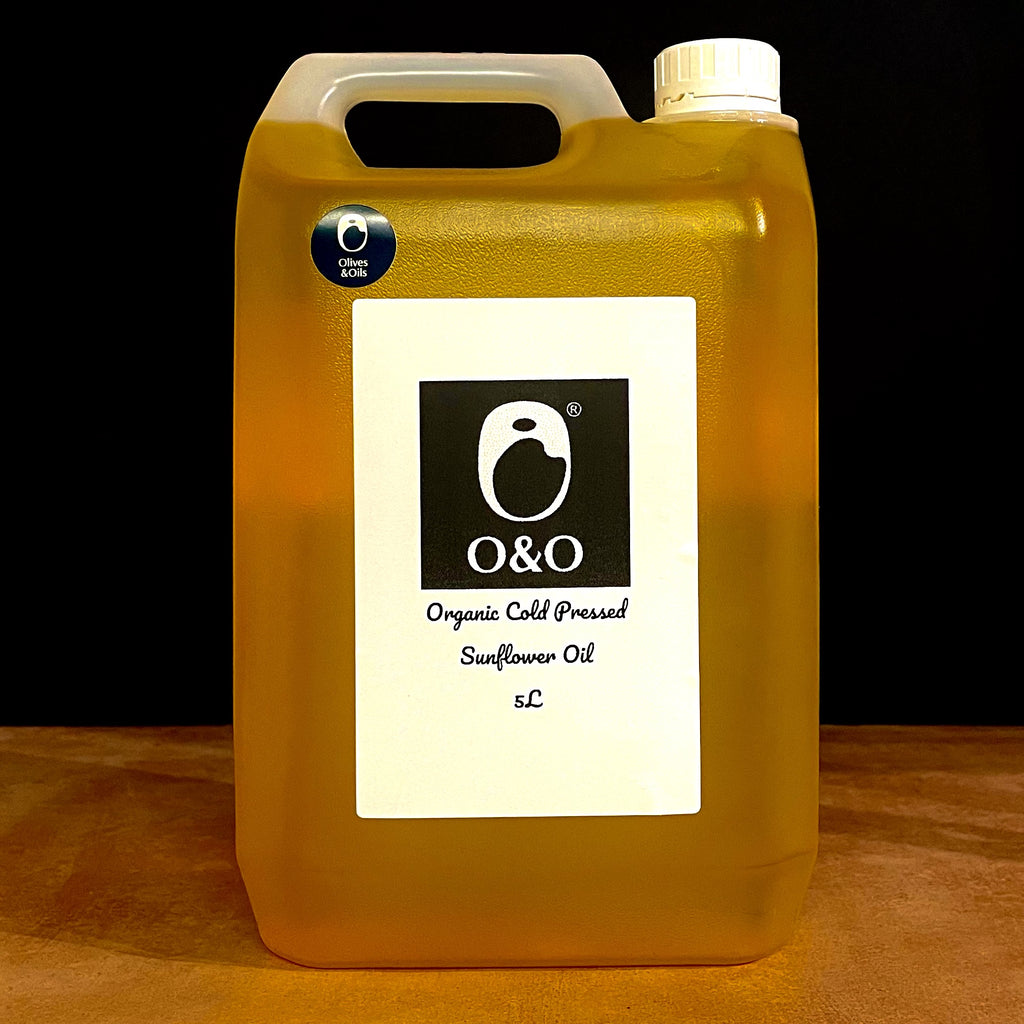 Organic Cold Pressed Sunflower Oil Olives&Oils(O&O)