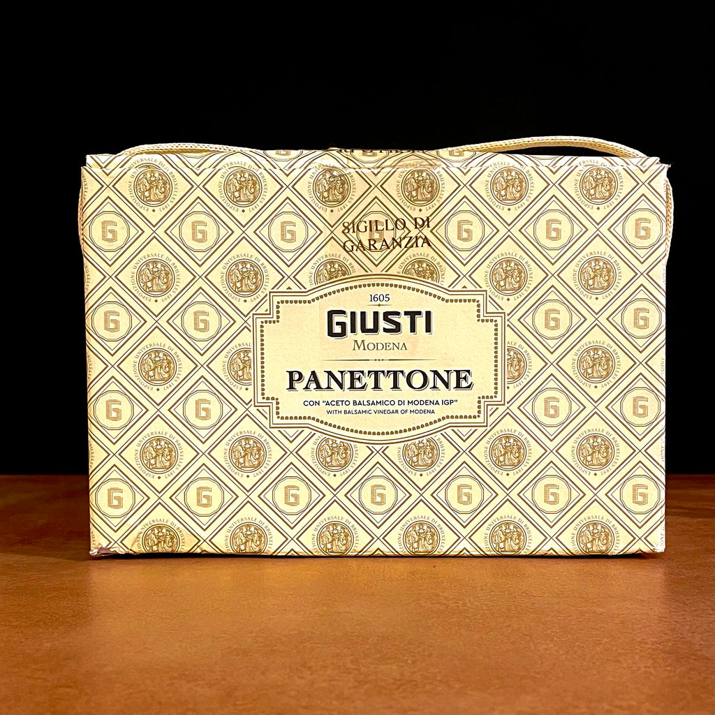 Giuseppe Giusti (1kg)Panettone with Balsamic Soaked Fruit and Balsamic Creme - instore Olives&Oils(O&O)