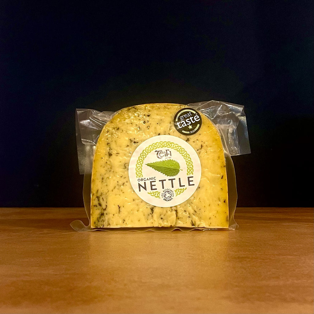 Caws Teifi Nettle 180g approx Olives&Oils(O&O)