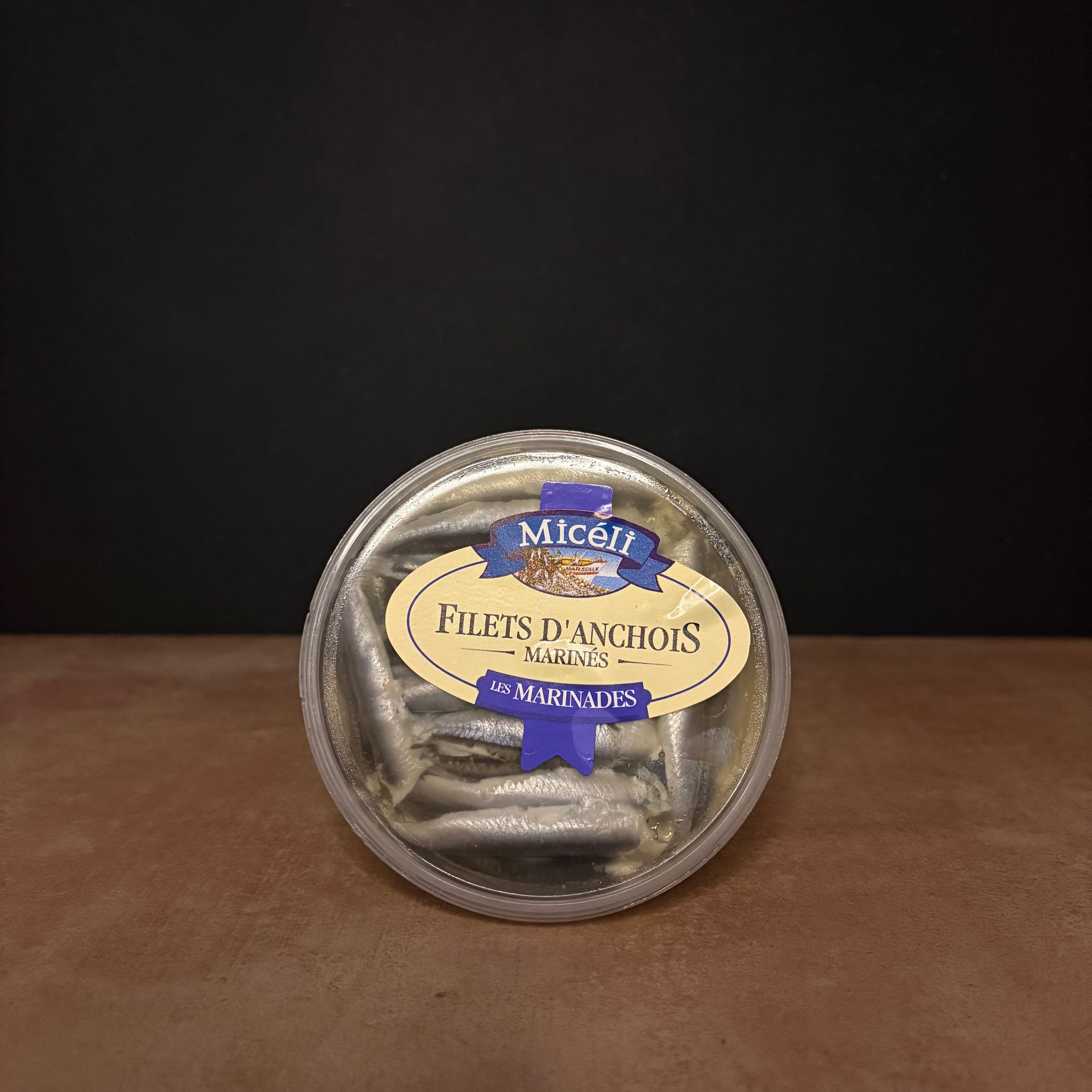 Miceli Anchovy Fillets in Plain Oil  200g Olives&Oils