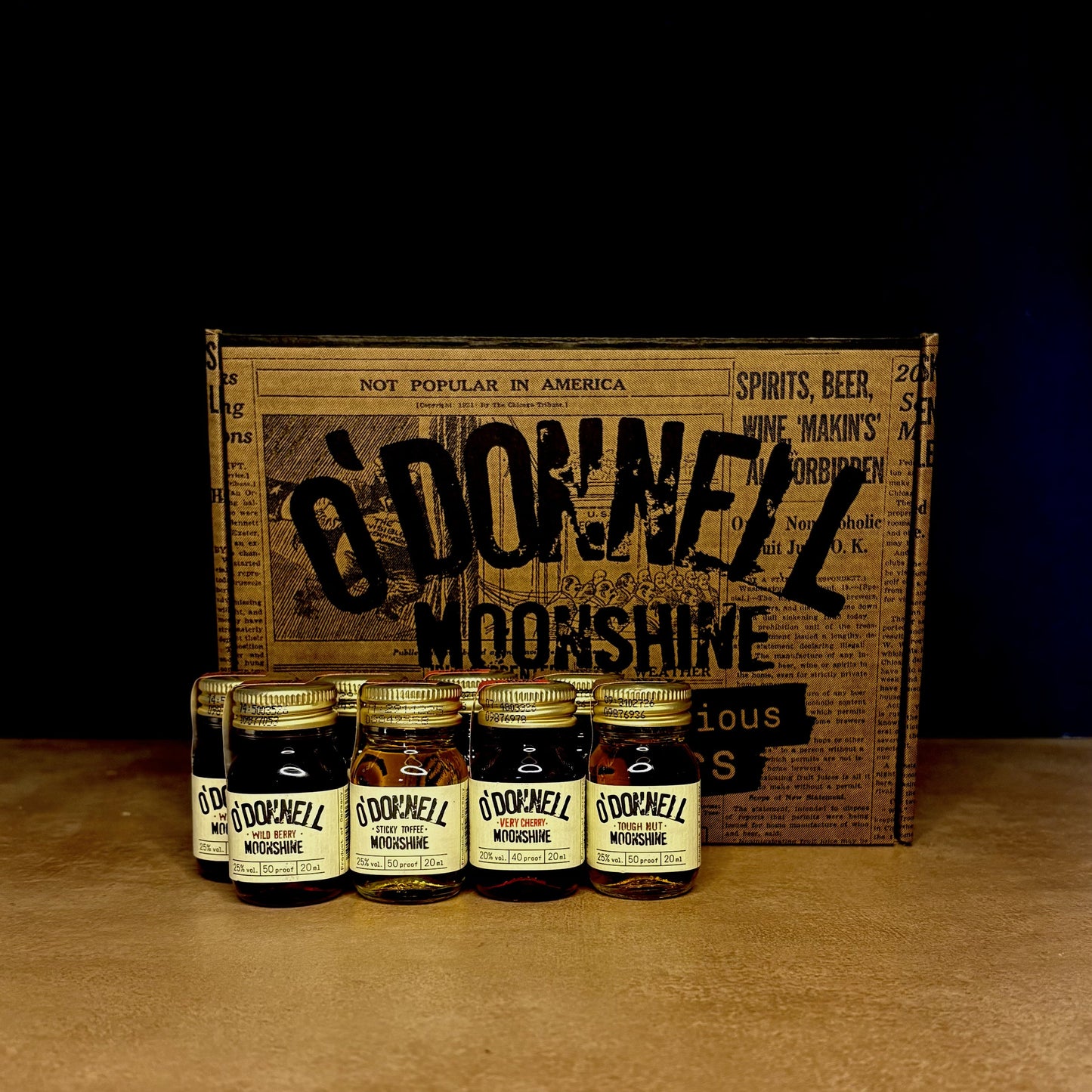 O'Donnels Moonshine Gift Box Olives&Oils