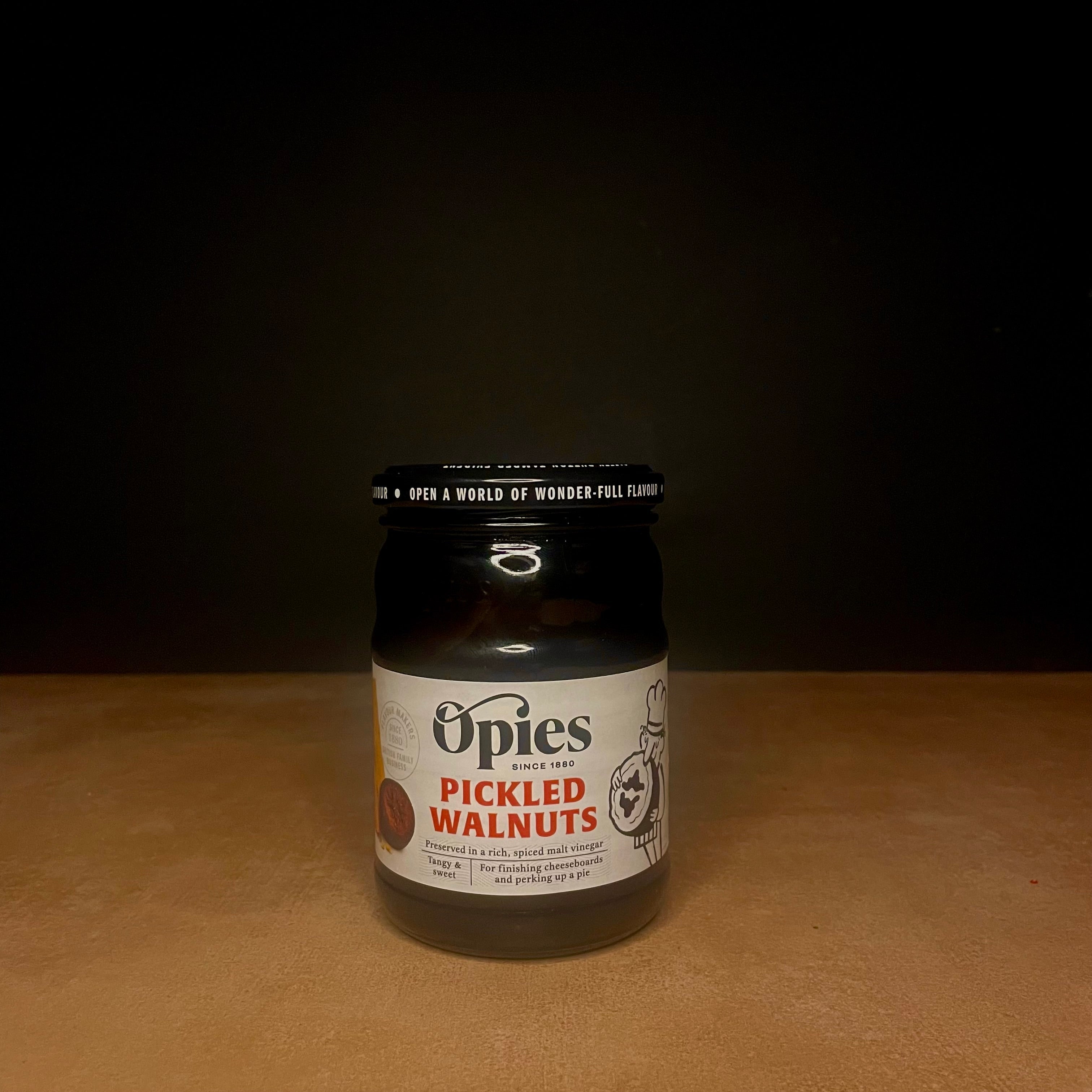 Opies Pickled Walnuts in Malt Vinegar 390g Olives&Oils