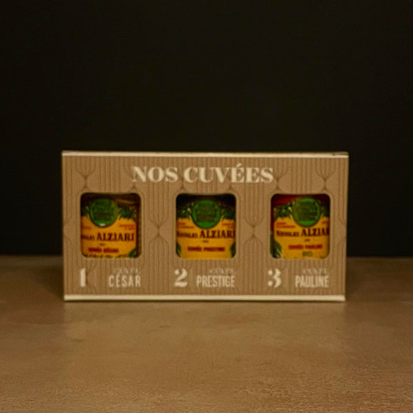 Nicolas Alziari 3x100ml Gift Box Olives&Oils