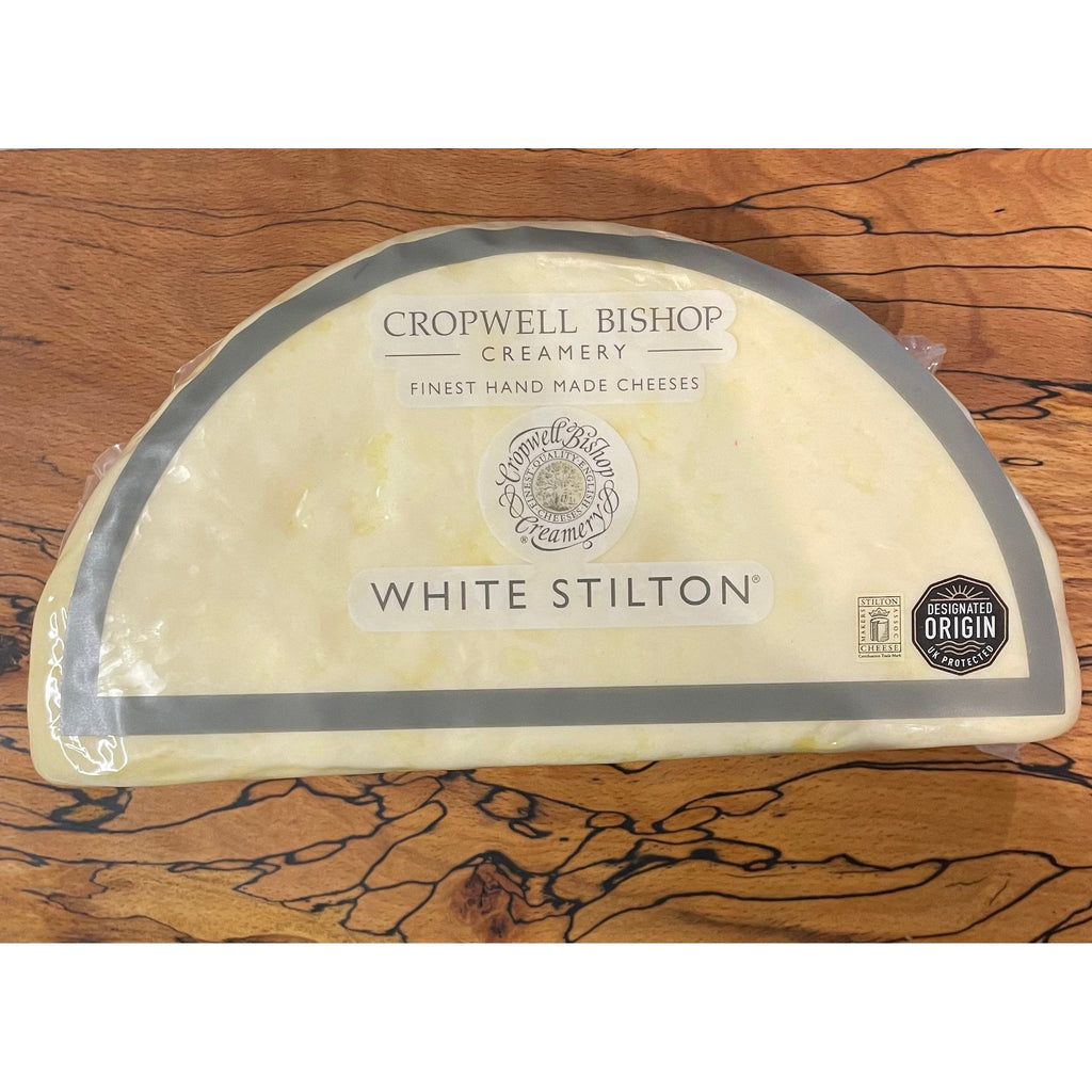 Cropwell Bishop White Stilton 1kg READY FOR CHRISTMAS 2023 Olives&Oils(O&O)