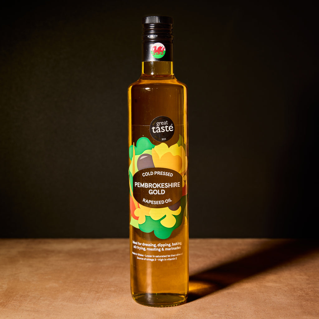 Pembrokeshire Gold Rapeseed Oil 500ml Olives&Oils(O&O)