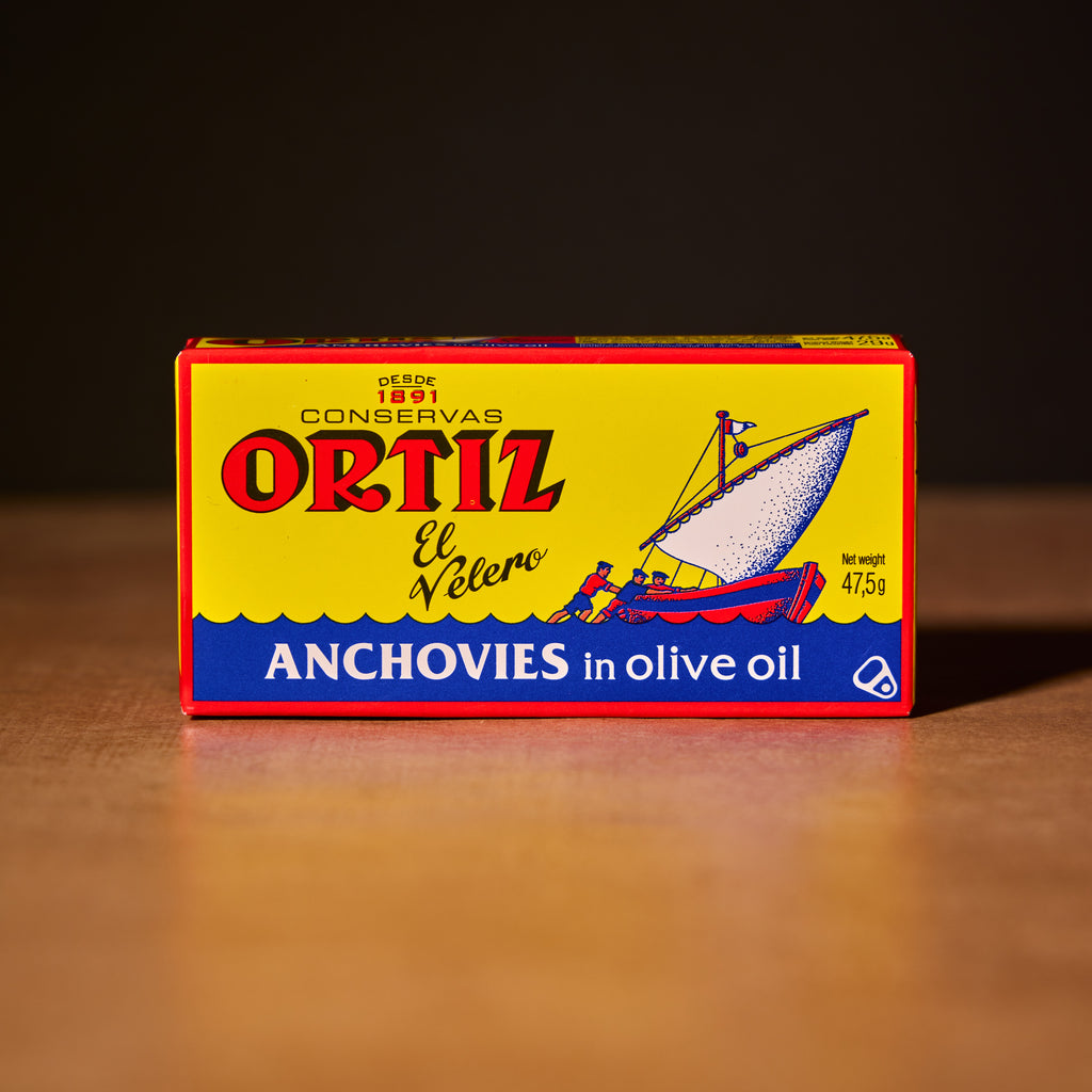 Ortiz Anchovies in Olive Oil 47.5g Olives&Oils(O&O)