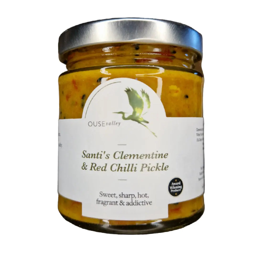 Ouse Valley Santi's Clementine & Red Chilli Pickle Olives&Oils(O&O)