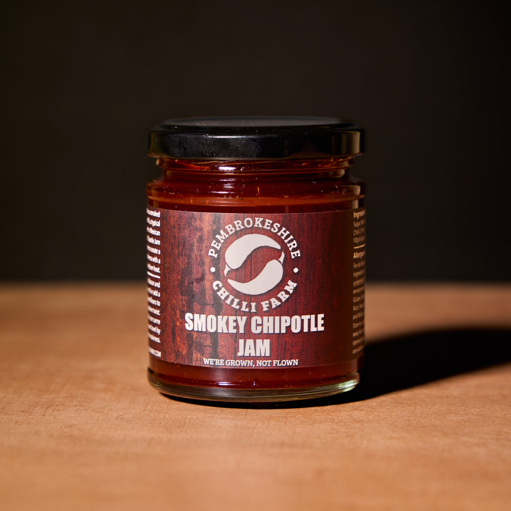 Pembrokeshire Chilli Farm Smokey Chipotle Jam 225g Olives&Oils(O&O)