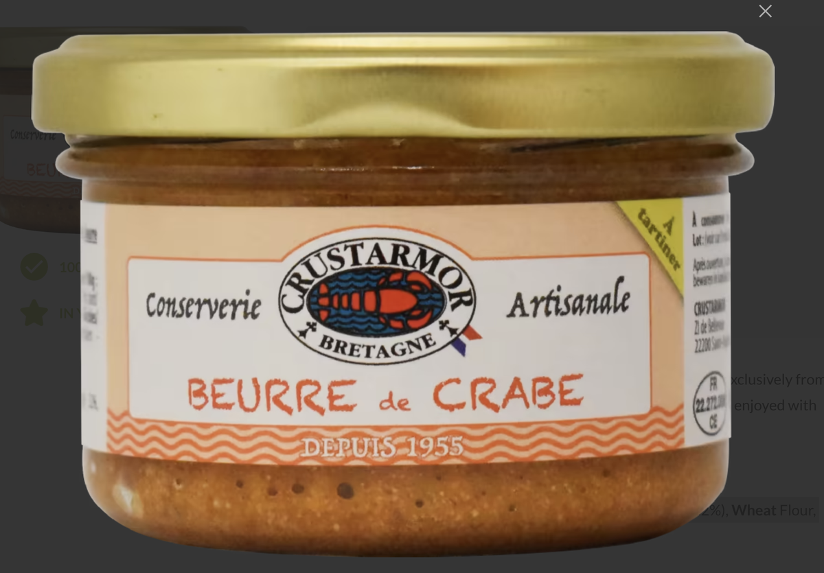 Crustarmor Crab Butter 90g Olives&Oils