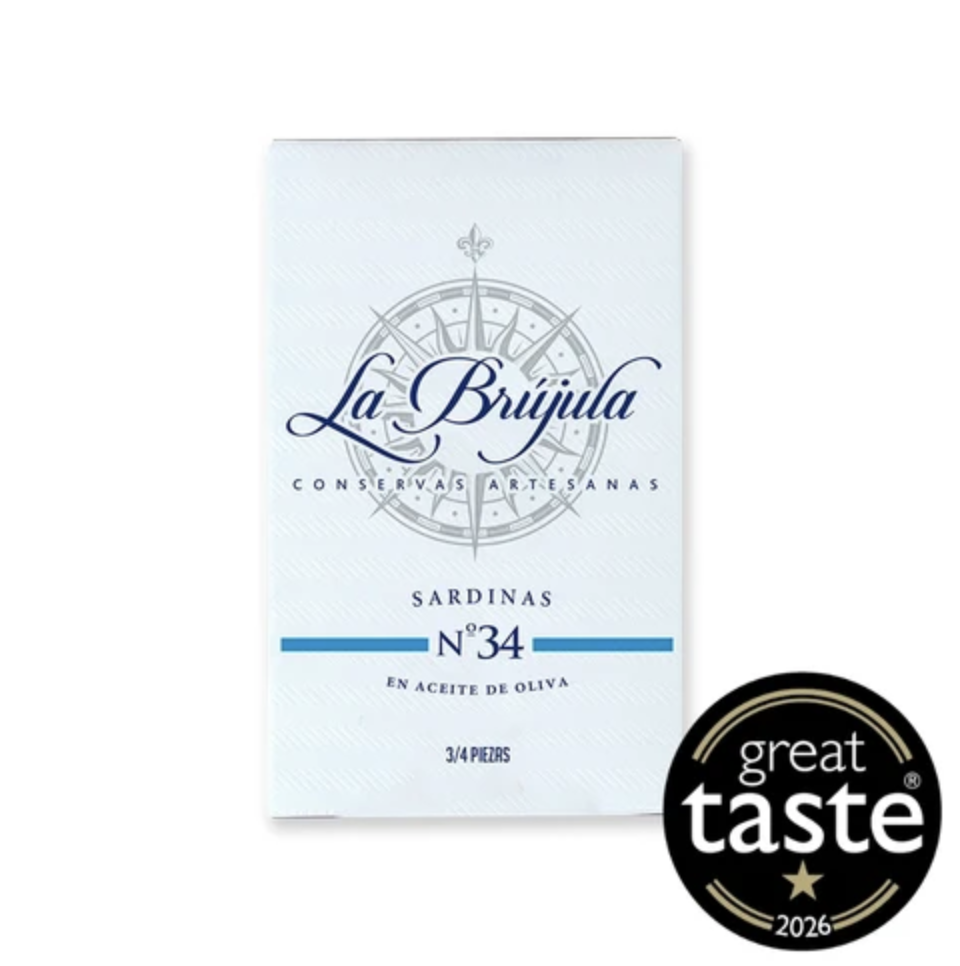 La Brujula Sardines in Olive Oil 115g Olives&Oils