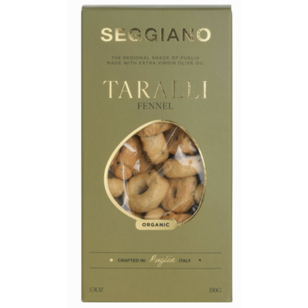 Seggiano Fennel Taralli 150g Olives&Oils