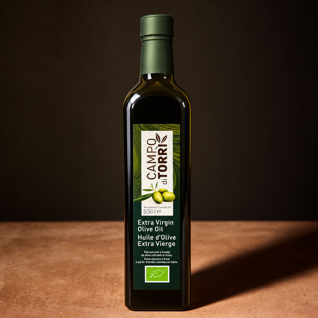 Campo di Torri organic Tuscan extra virgin olive oil, 500ml