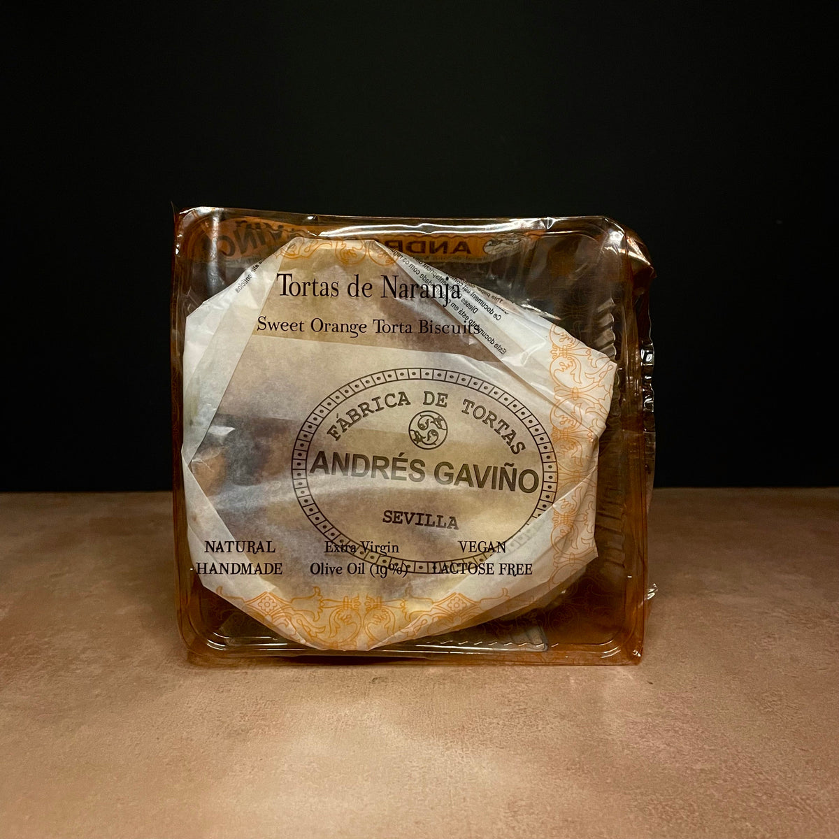 Gavino orange olive oil tortas, 180g