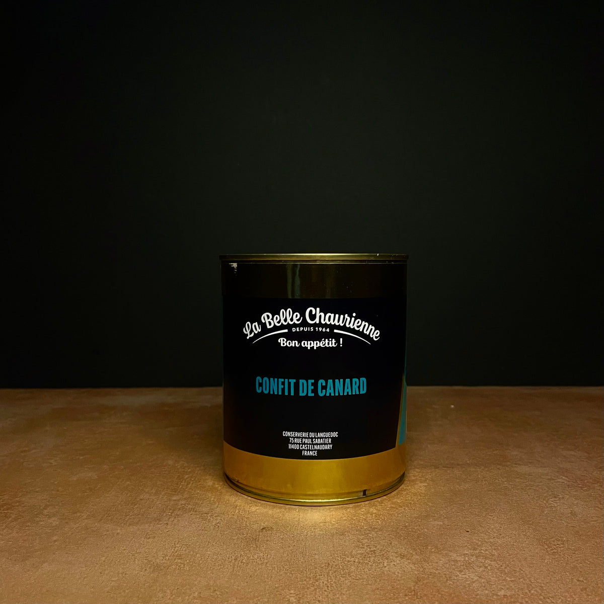 La Belle Chaurienne confit de canard, 800g tin