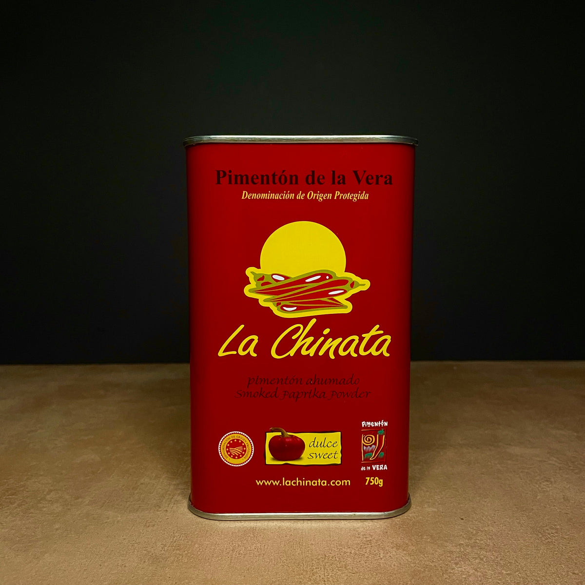 La Chinata smoked paprika DOP, 750g tin