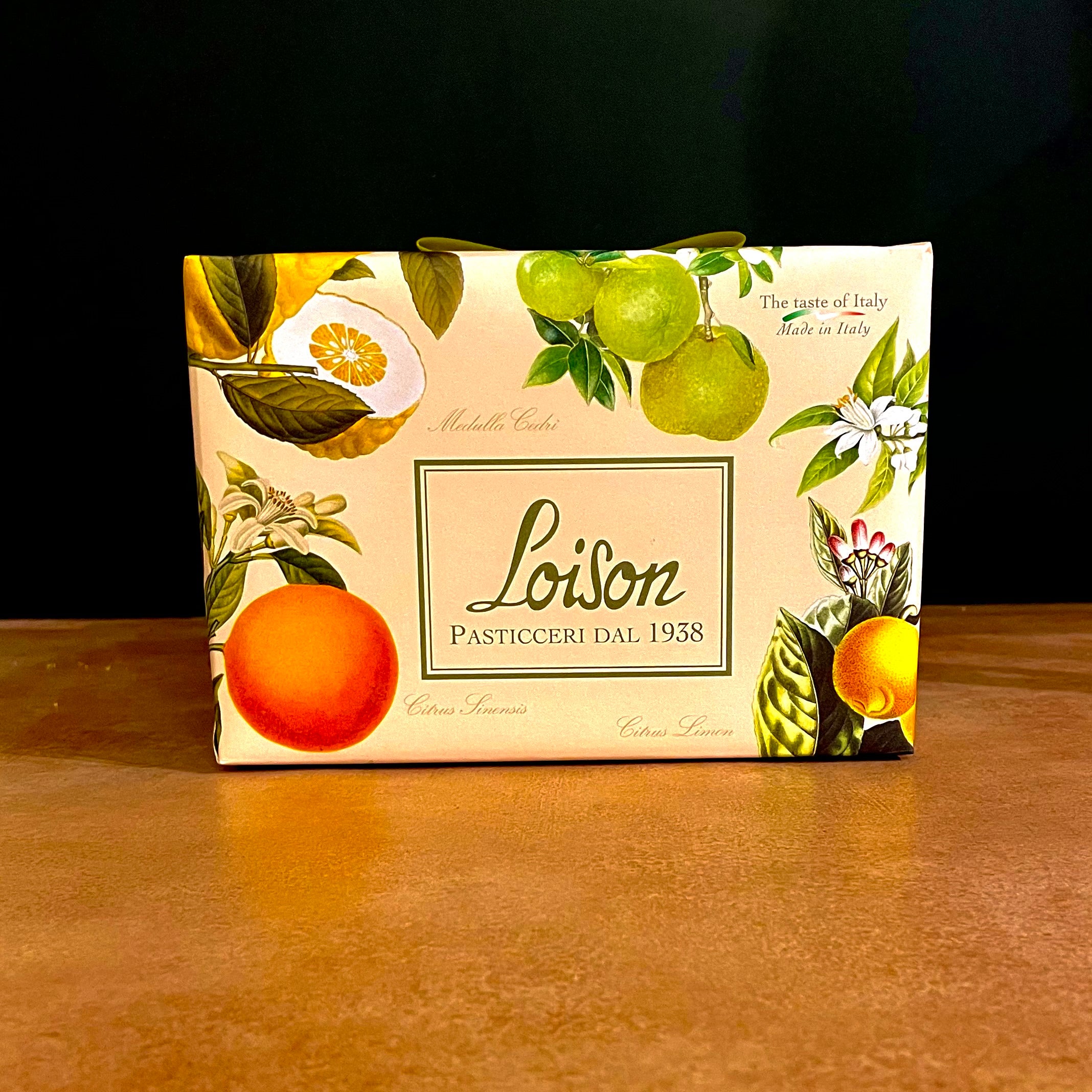 Loison panettone with 5 citrus fruits, 500g