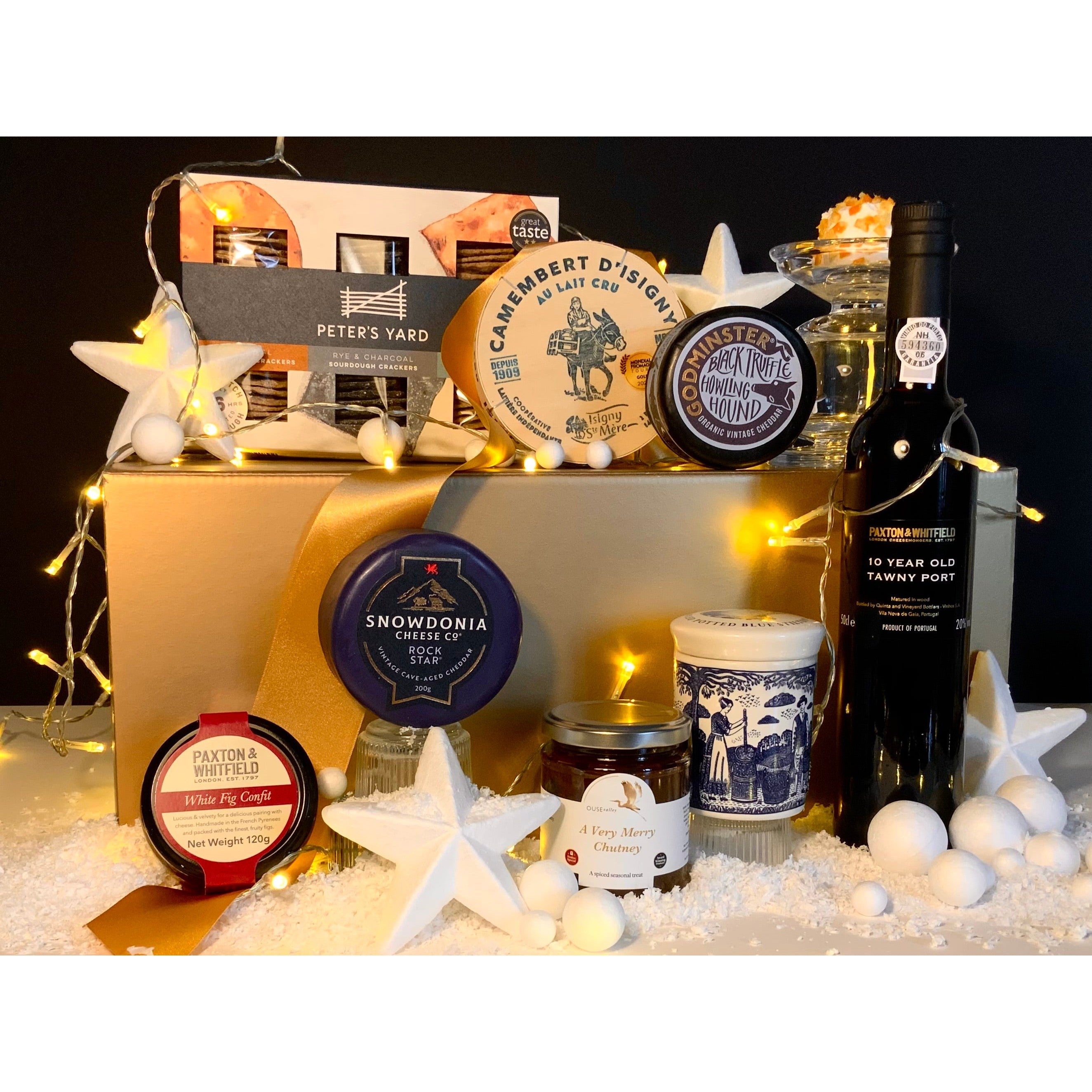 Olives & Oils luxury cheese gift hamper