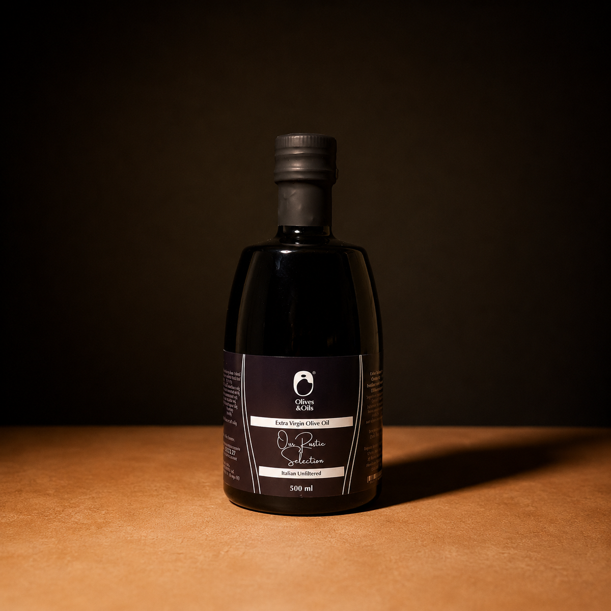 Olives & Oils Rustic Selection unfiltered extra virgin olive oil, 500ml